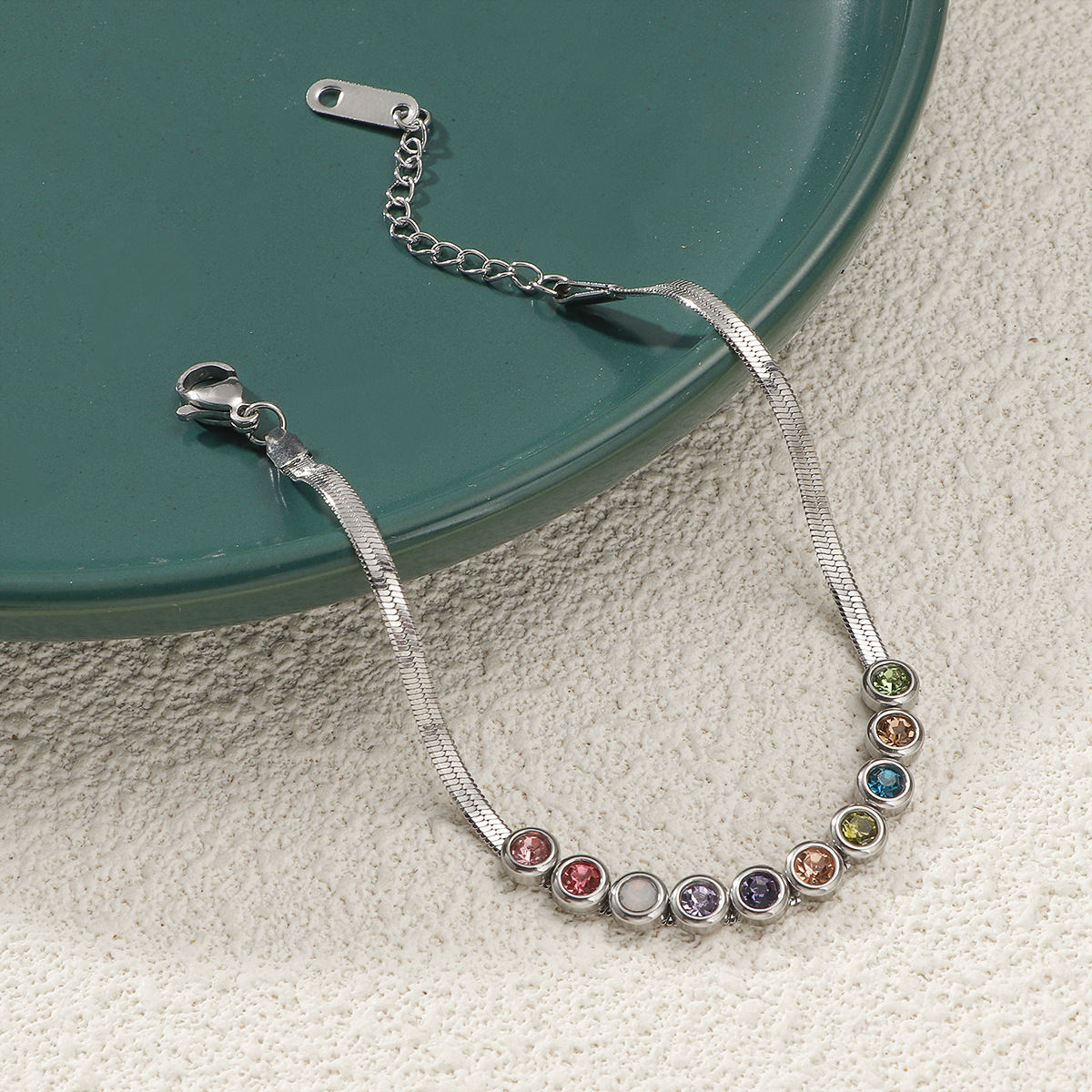 High-grade Accessories All-match Titanium Steel Blade Chain Bracelet