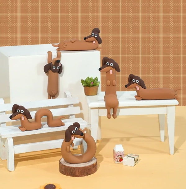 Cured meat flavored Little dog Computer Perching Ornament