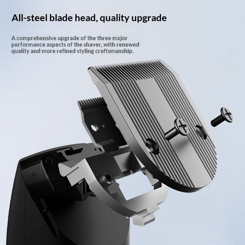 Electric Hair With Lettering Metal Barbers Trimmer Rechargeable Digital-display Electric Clipper