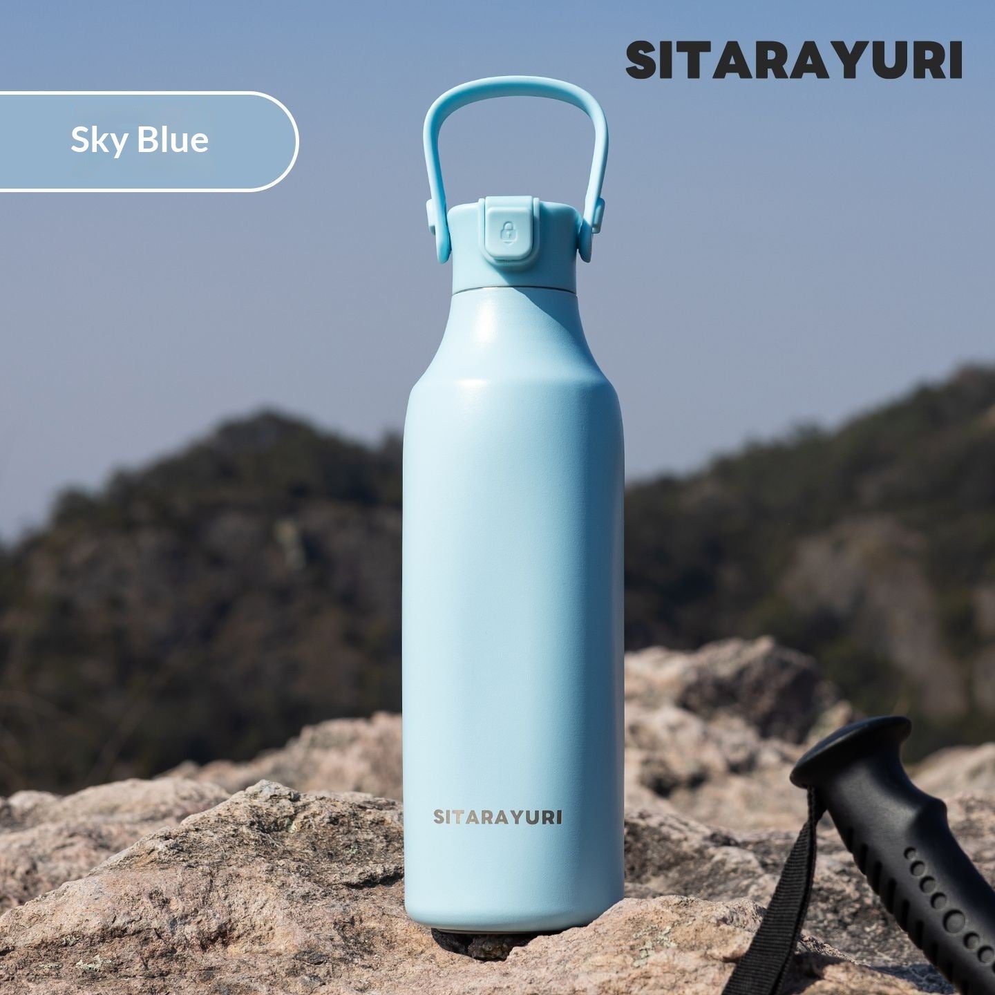 Outdoor Portable Straw Cup With A Stylish Handle