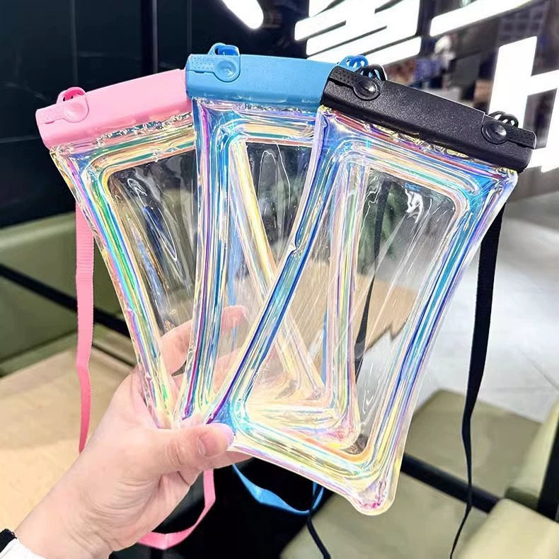 Mobile Phone Waterproof Bag Laser TPU Outdoor Diving