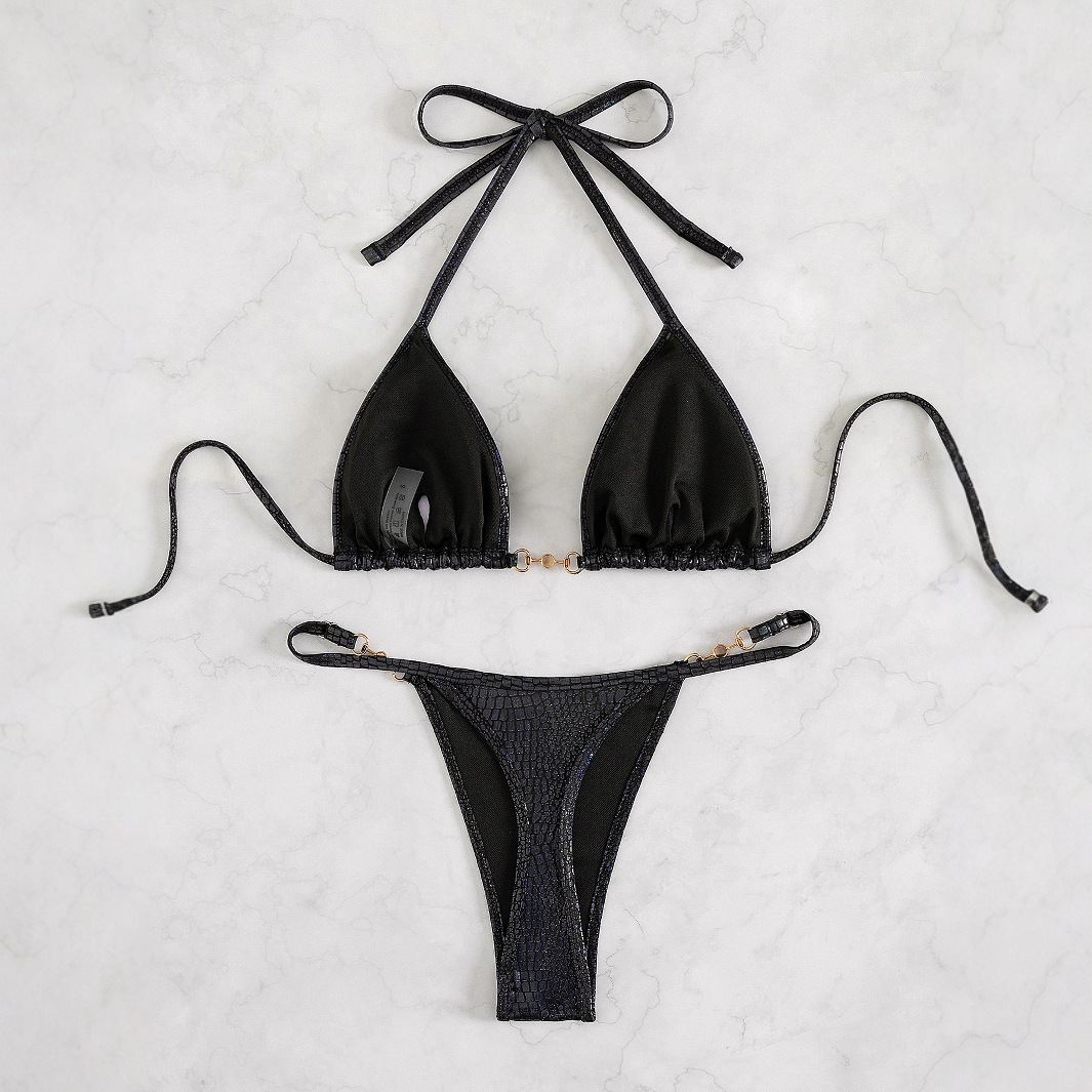 European And American-style Accessories Tied-string Swimwear For Women