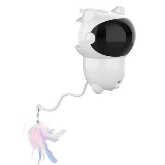 Laser Cat Wand Toy, Self-Play Interactive Pet Toy.