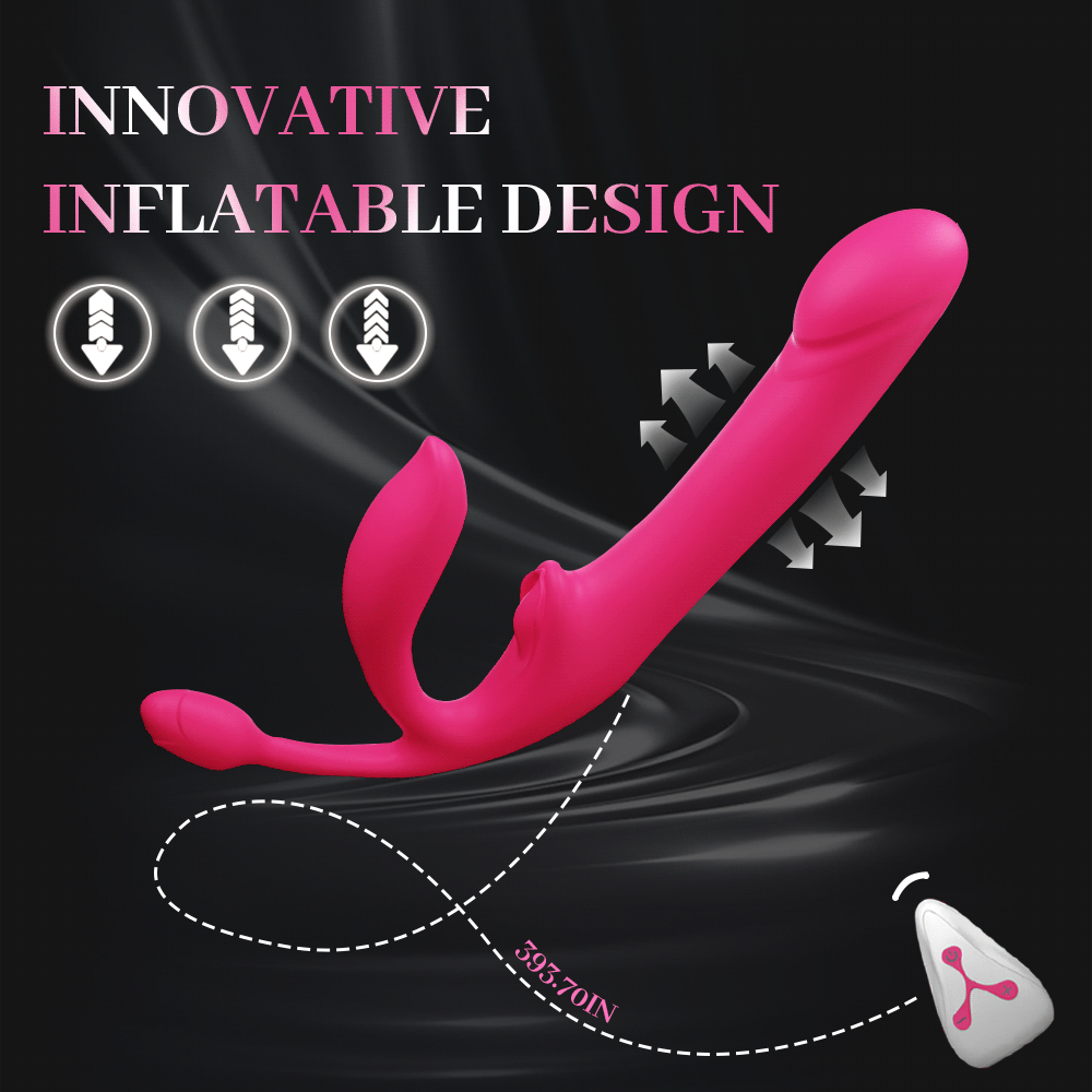 Wireless Remote-Controlled Telescopic Electric Massage Toy