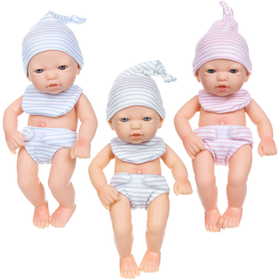 Full-body Soft Vinyl Reborn Doll Mini Figurine
