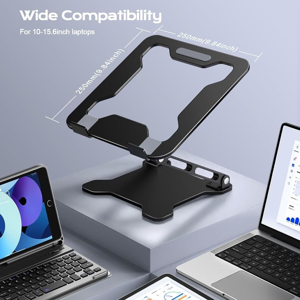 Foldable Adjustable Cooling Laptop Stand