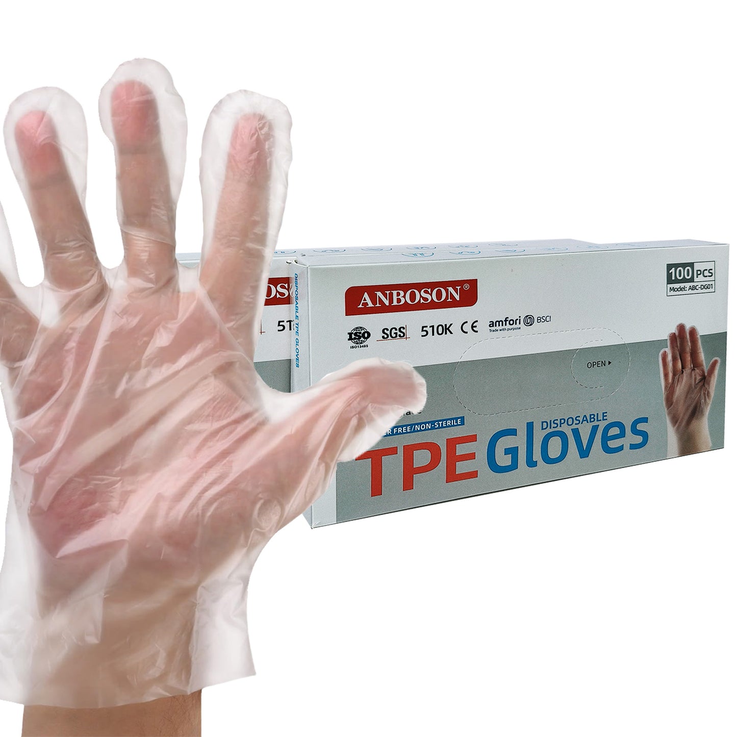 Disposable High Elasticity Powder-Free Nitrile Gloves, Gloves For Kitchen, Food Service, Household Chores & Cleaning