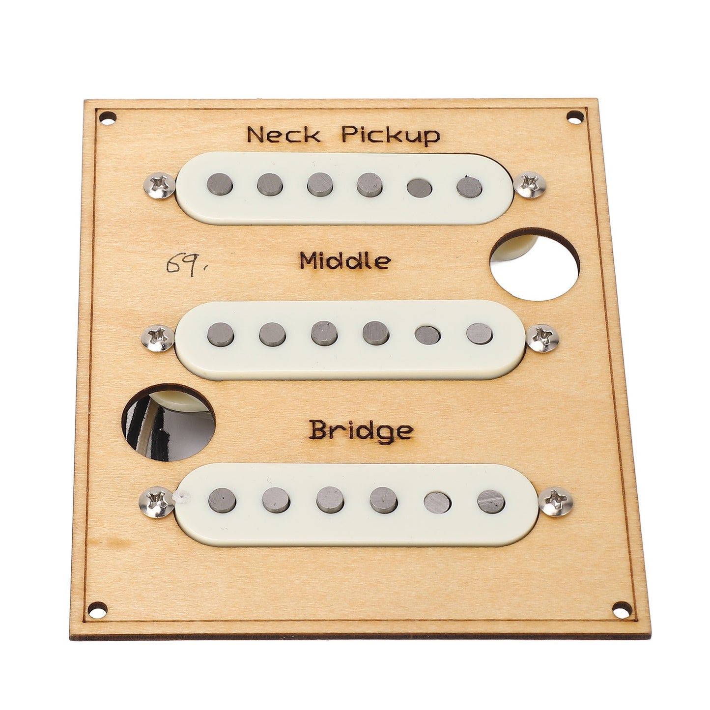 Electric Guitar Body Replacement For TL Style Poplar Wood Unfinished Stringed Instrument Body