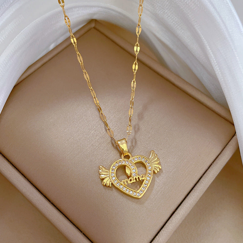 Angel Of Love Light-Luxury Fashion Necklace For Women