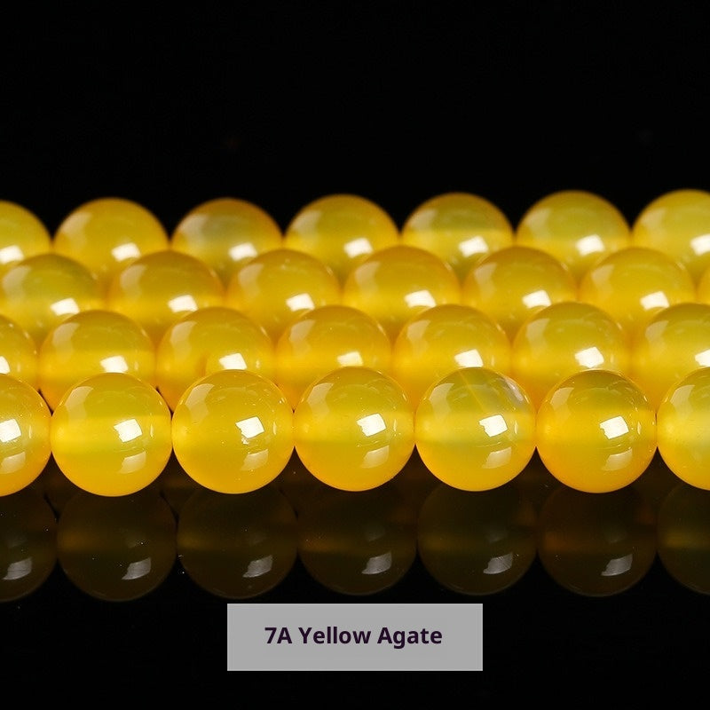 White Chalcedony DIY Accessories With Agate Beads