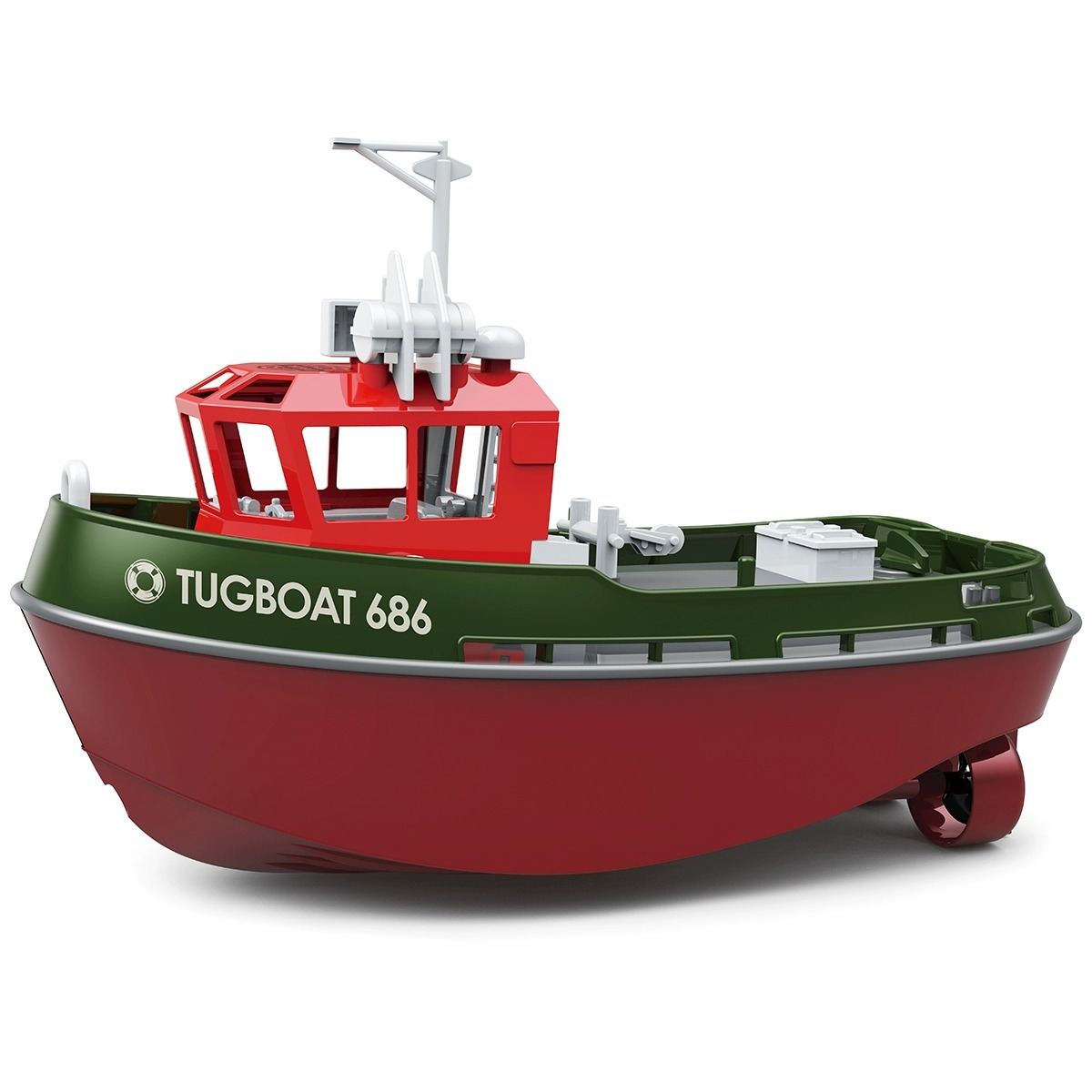 Dual-motor Small Tugboat Charging Childrens Toy