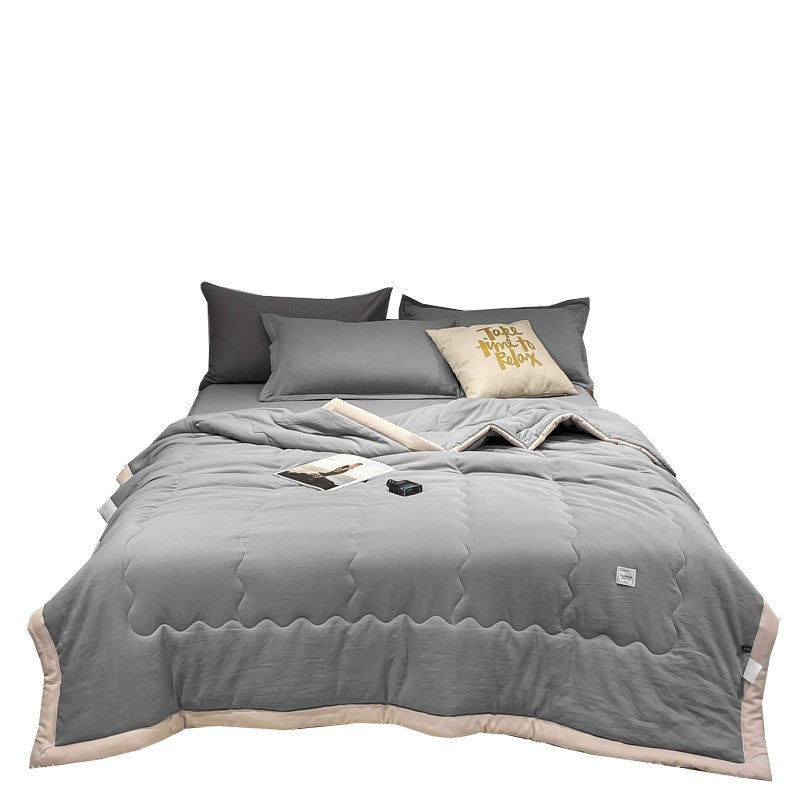 Summer Cooling Washed Cotton Air Conditioner Quilt