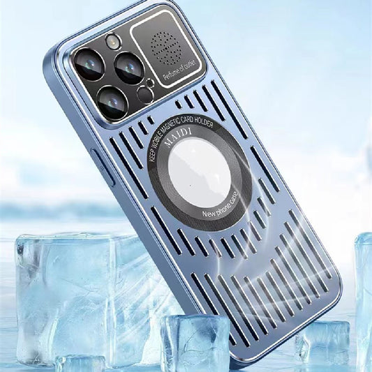 Cooling Magnetic Mobile Phone Large Window Protective Cover