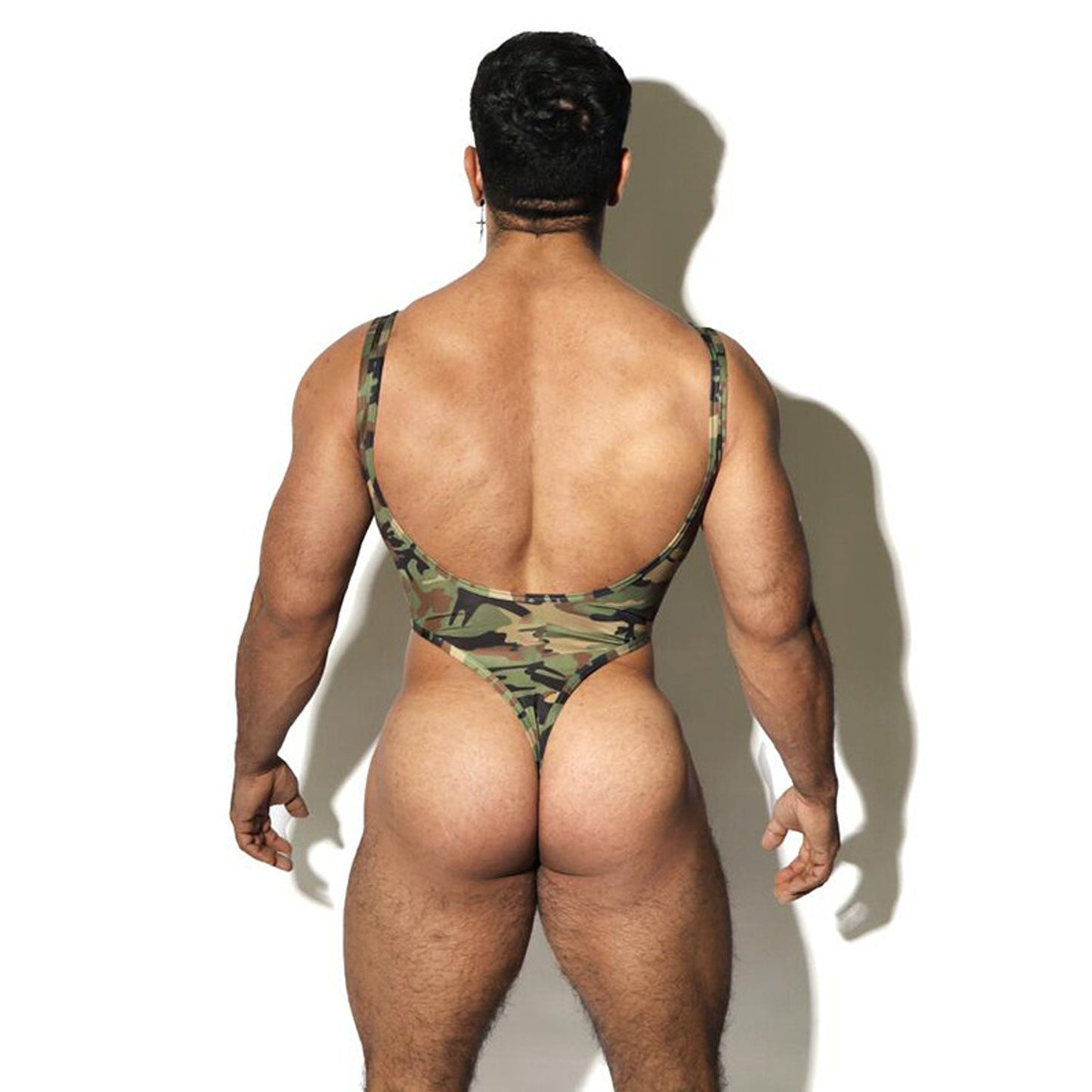 Men's Sports Fitness Camouflage Printing Body-shaping Corsets