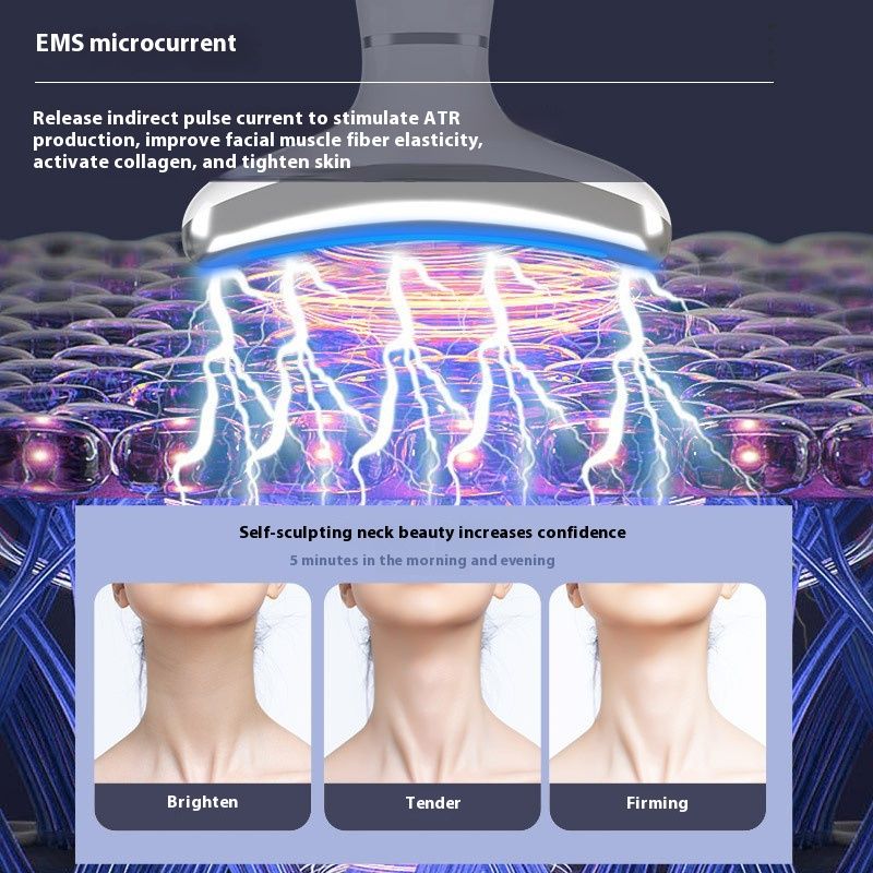 M6 New Ice Compress Fade Neck Pattern Neck Care Massage Instrument