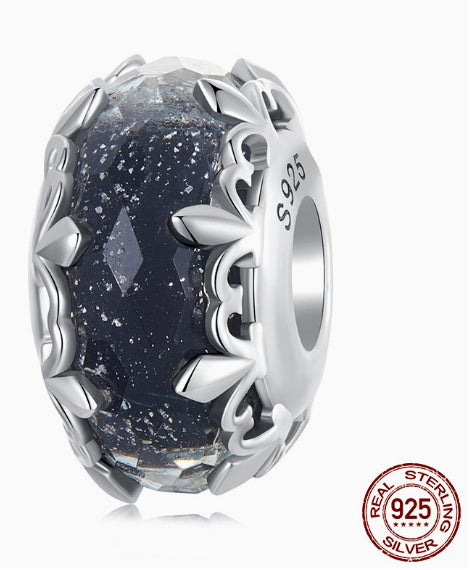 Niche Dark-style DIY Bracelet Beads Tarot Card And Cross Pendants S925 Silver Charm Accessories