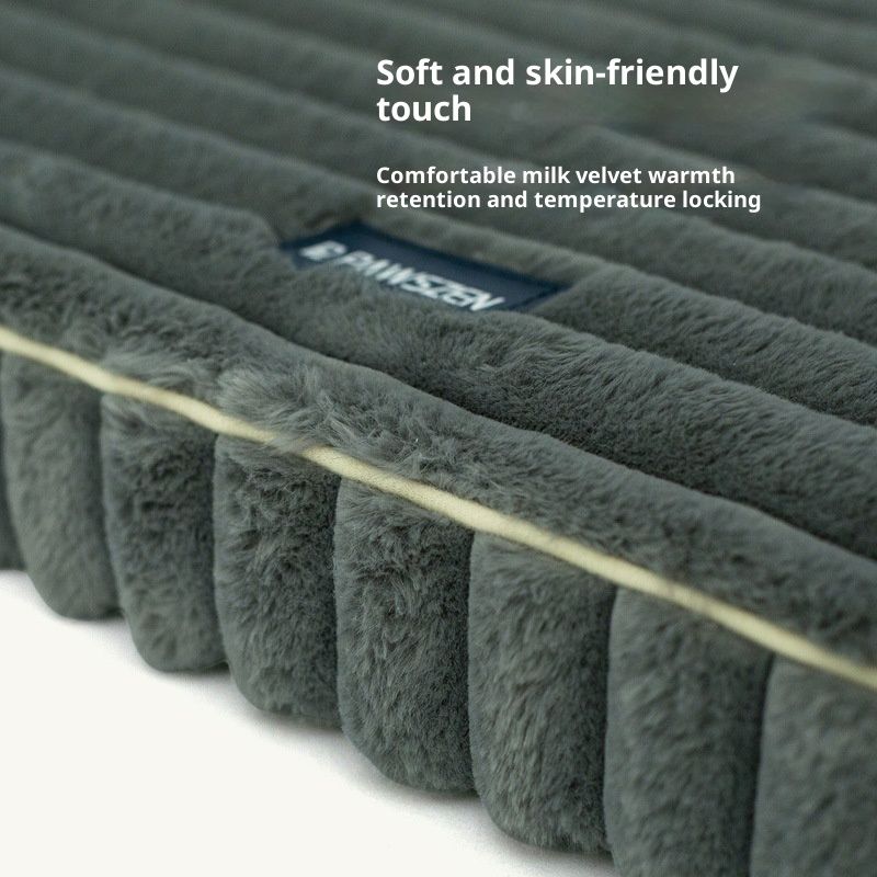Kennel Stripe Dehaired Angora Removable Pet Bed