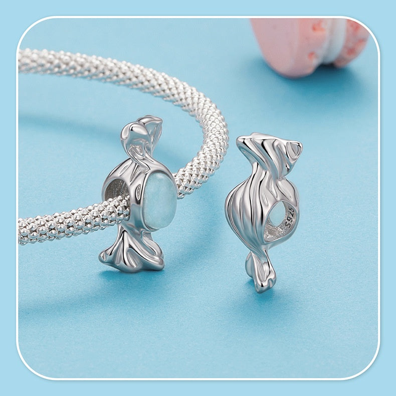 Sterling Silver Sweet Candy Bead Accessories Romantic