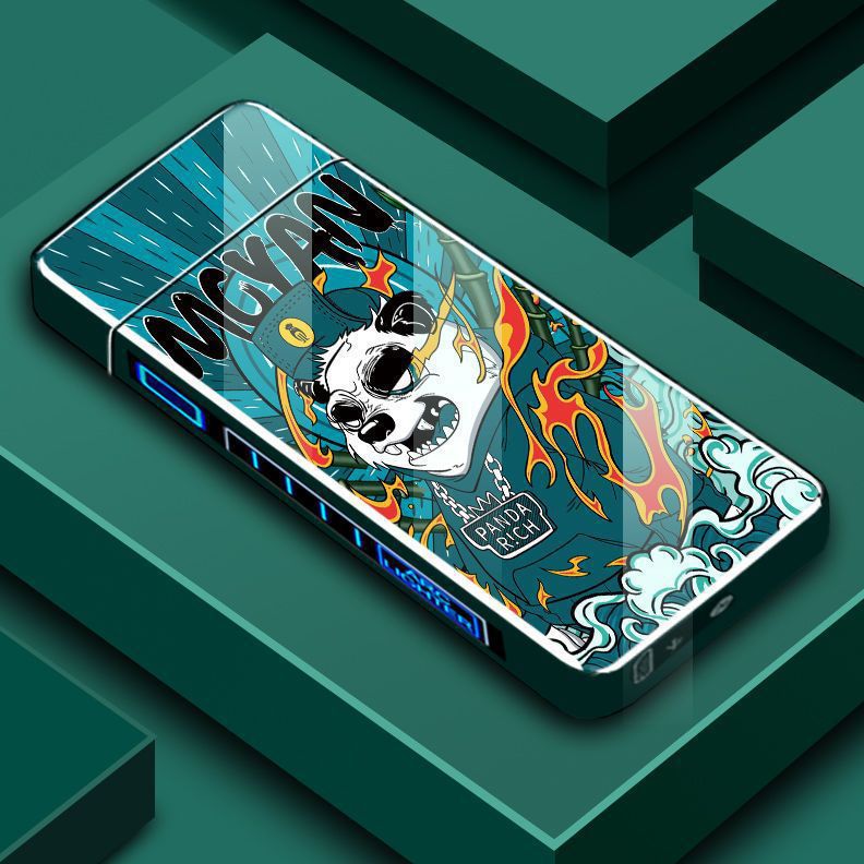 Technology Sense Charging Silent Creative Personality Lighter Gift Box