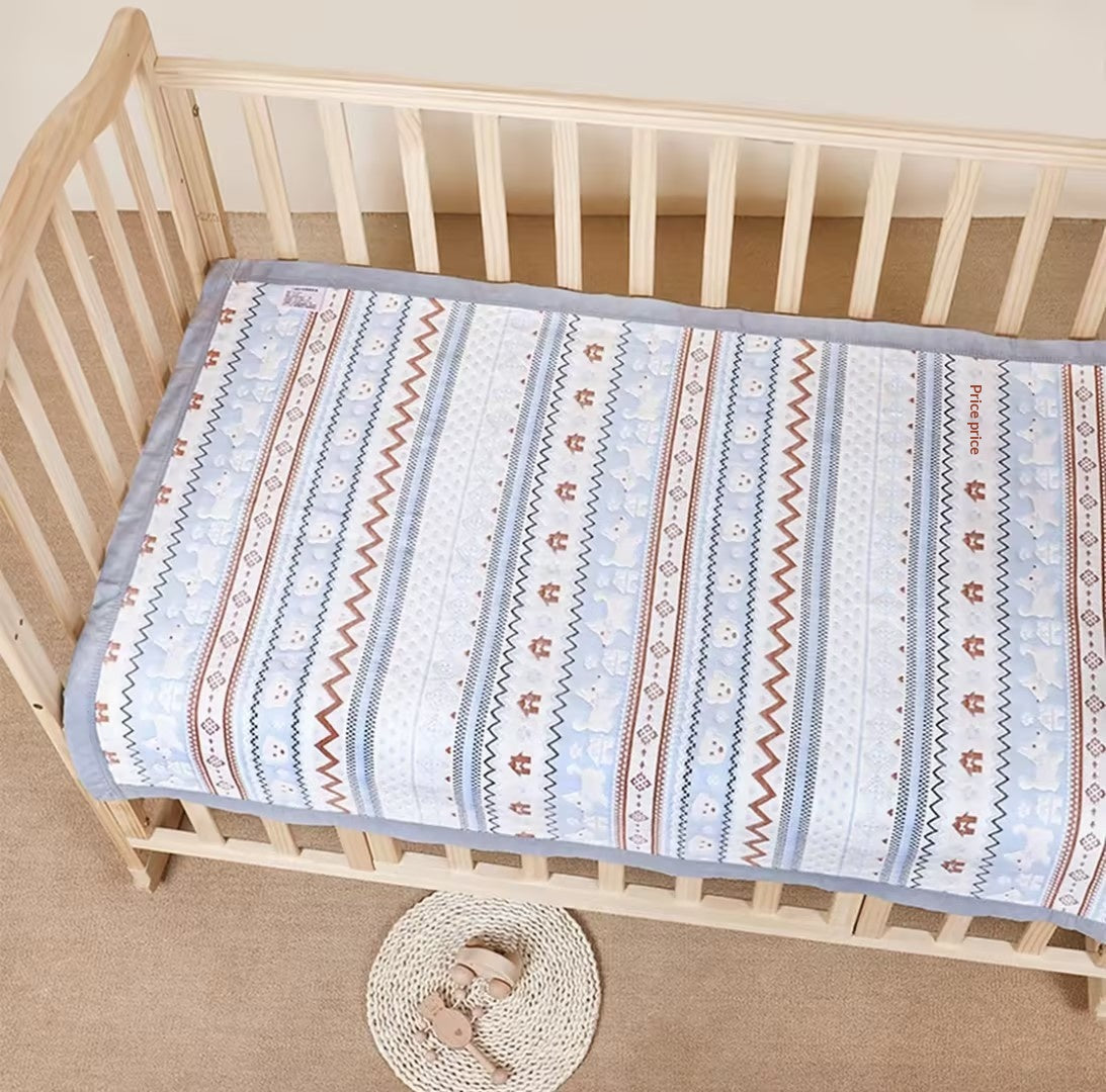 Baby Cooling Mat Six-layer All-cotton Gauze For Toddlers