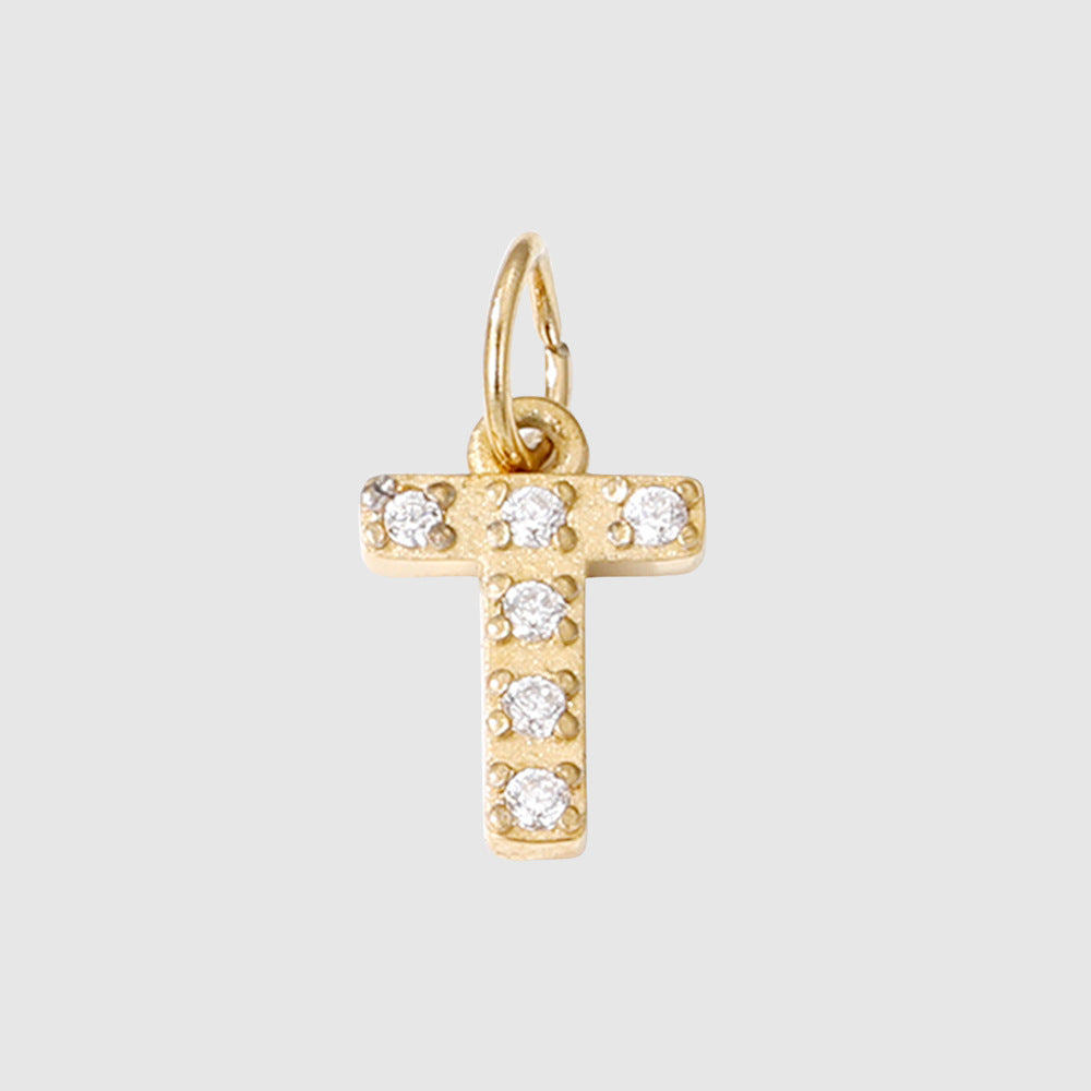1 Piece 304 Stainless Steel Zircon Ion Plating 14K Gold Real Plated Letter Number Polished Stretch Adjustable Pendant DIY Jewelry Accessories
