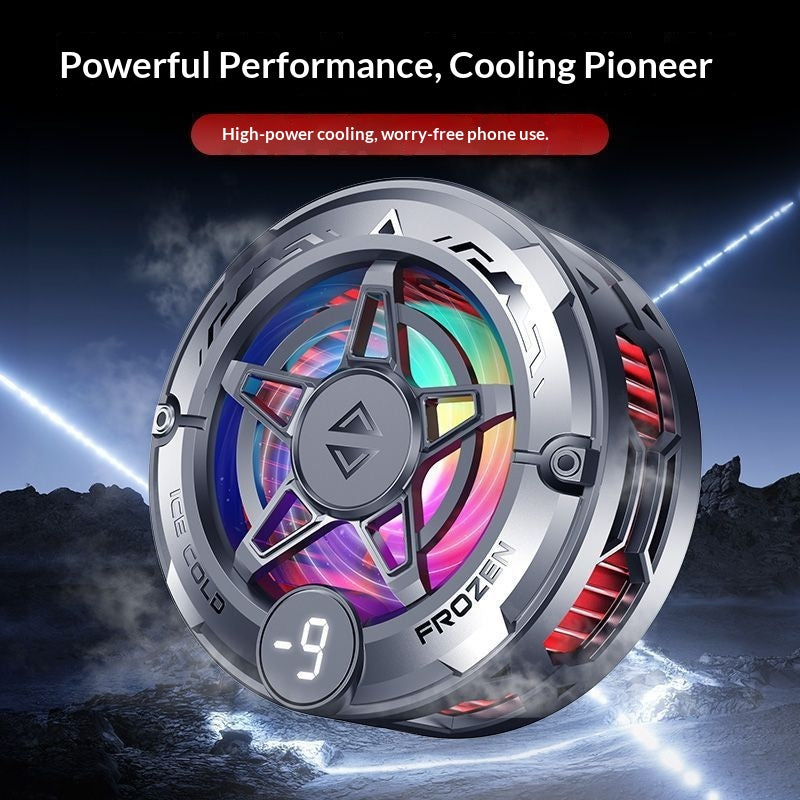 Real Ice-Bound Phone Cooler Gadget Magnetic Cooling