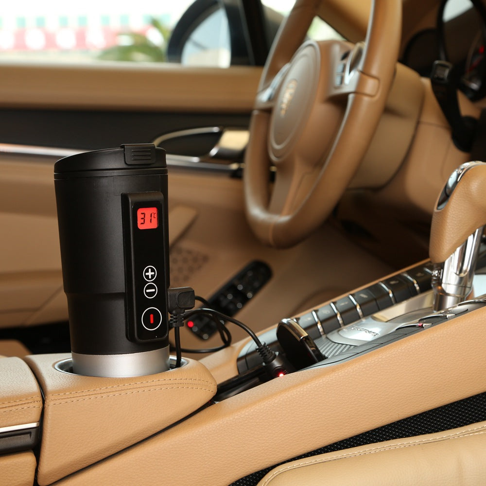 Electric-heated Smart Temperature-control Cup For The Car