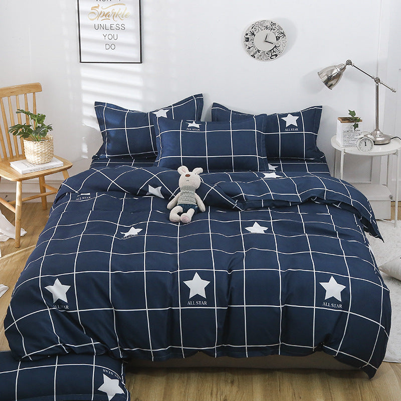 New Active Aloe Cotton Bed Four-piece Set