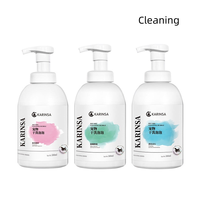 Pet No-Rinse Foam Shampoo