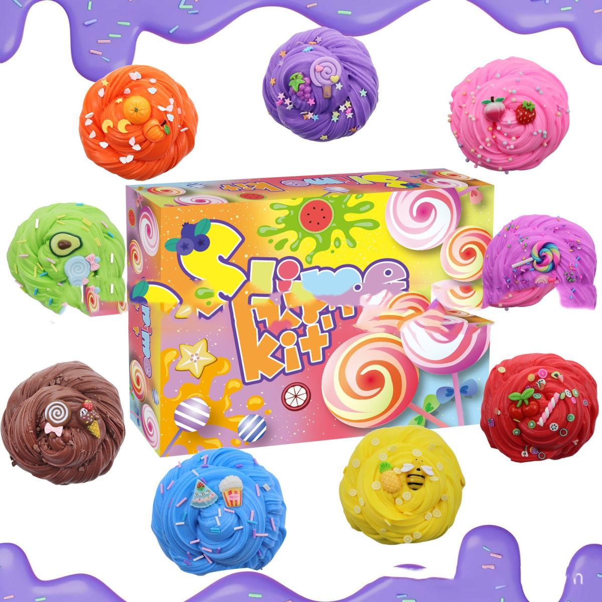 Yellow Oil Mud Does Not Precipitate Colored Clay Brickearth Toys