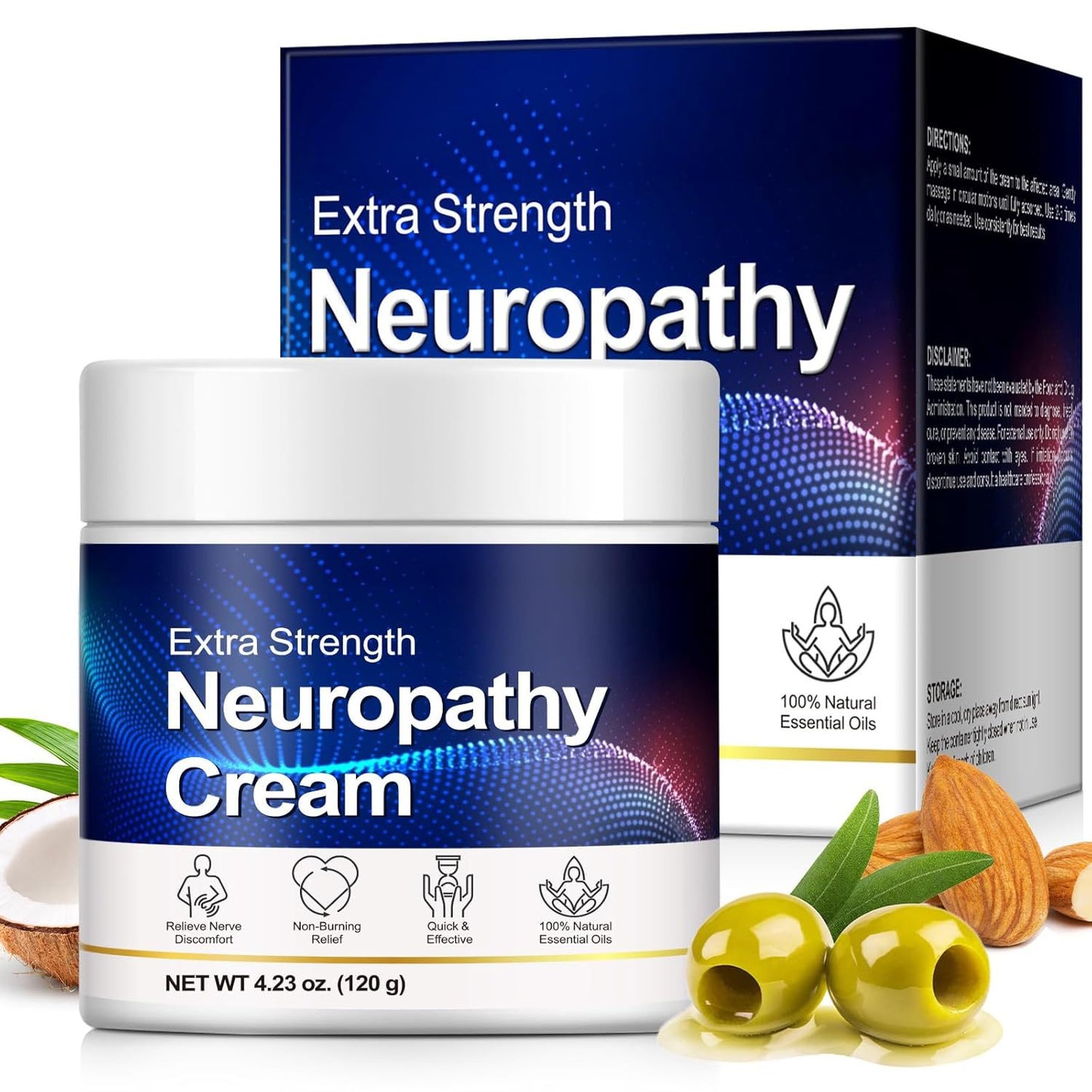 Body Soothing Cream Gentle And Moisturizing Massage Lotion Topical Nerve Comforting