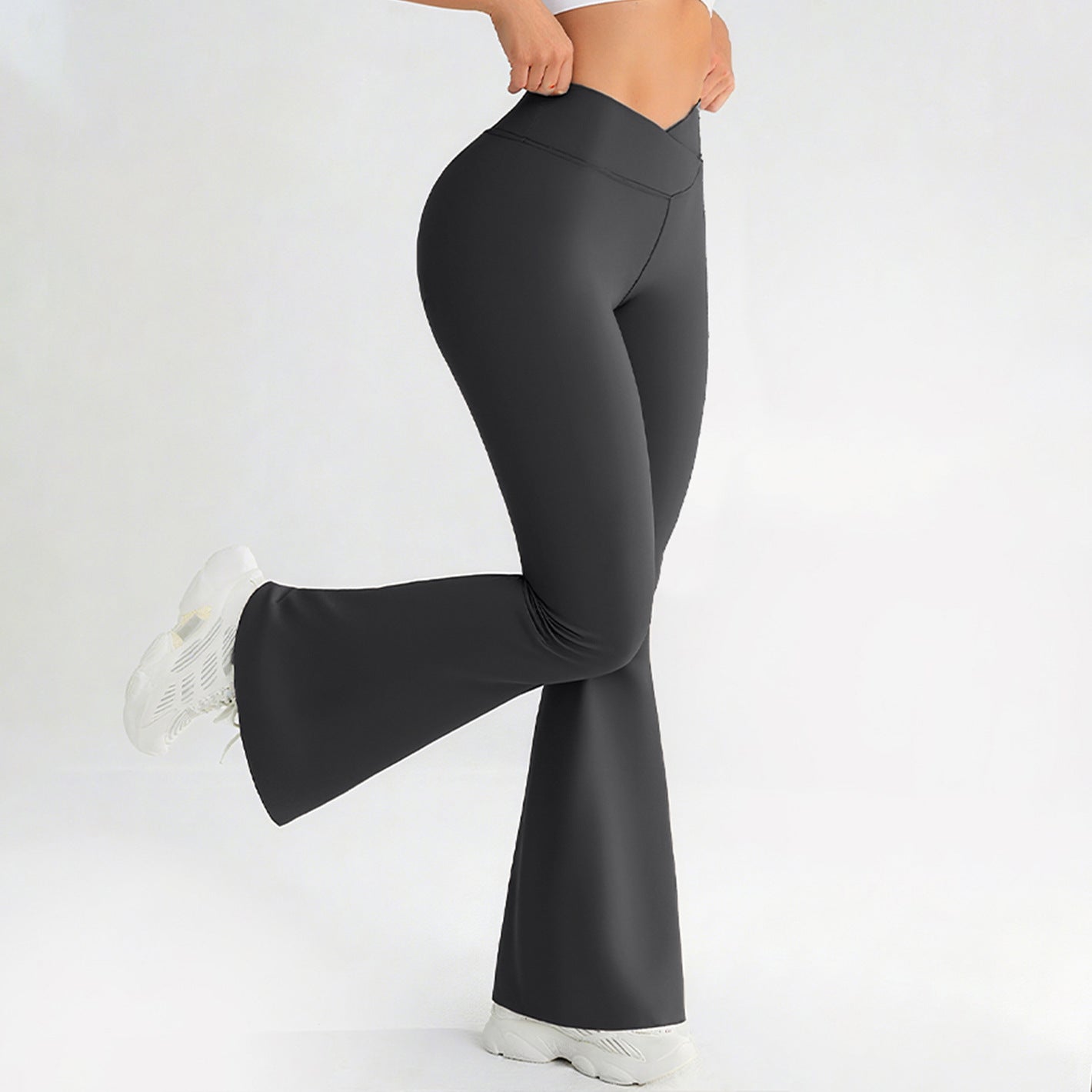 Cross-waist Hip-lifting And Butt-lifting Yoga Fitness Pants