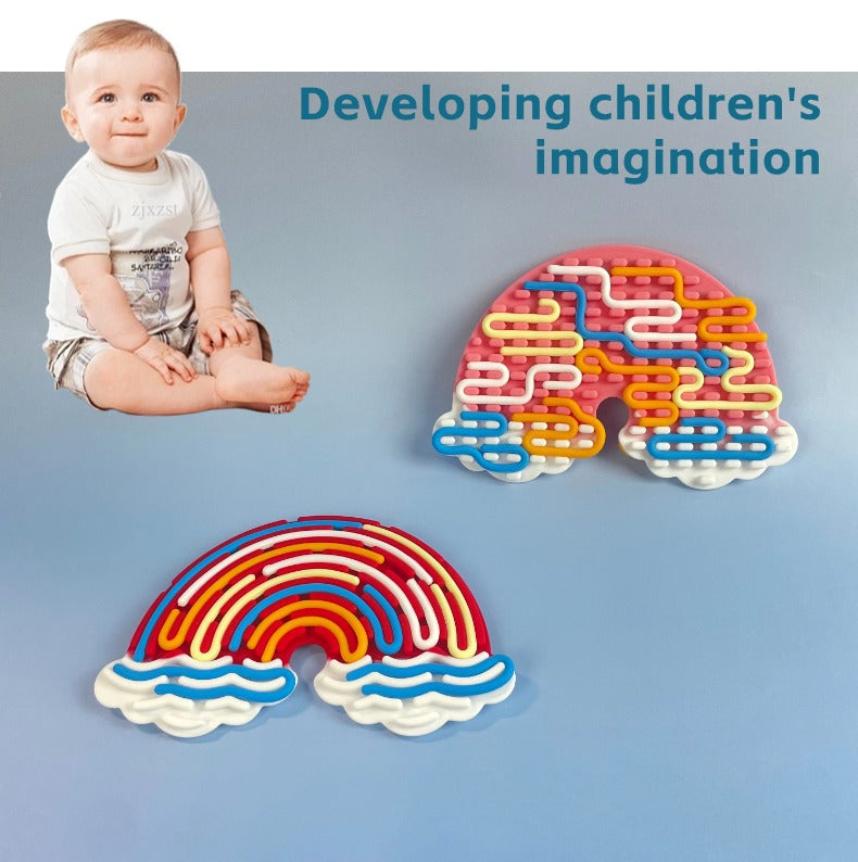 Silicone Decompression Toy Torsion Decompression Sensory Active Plate