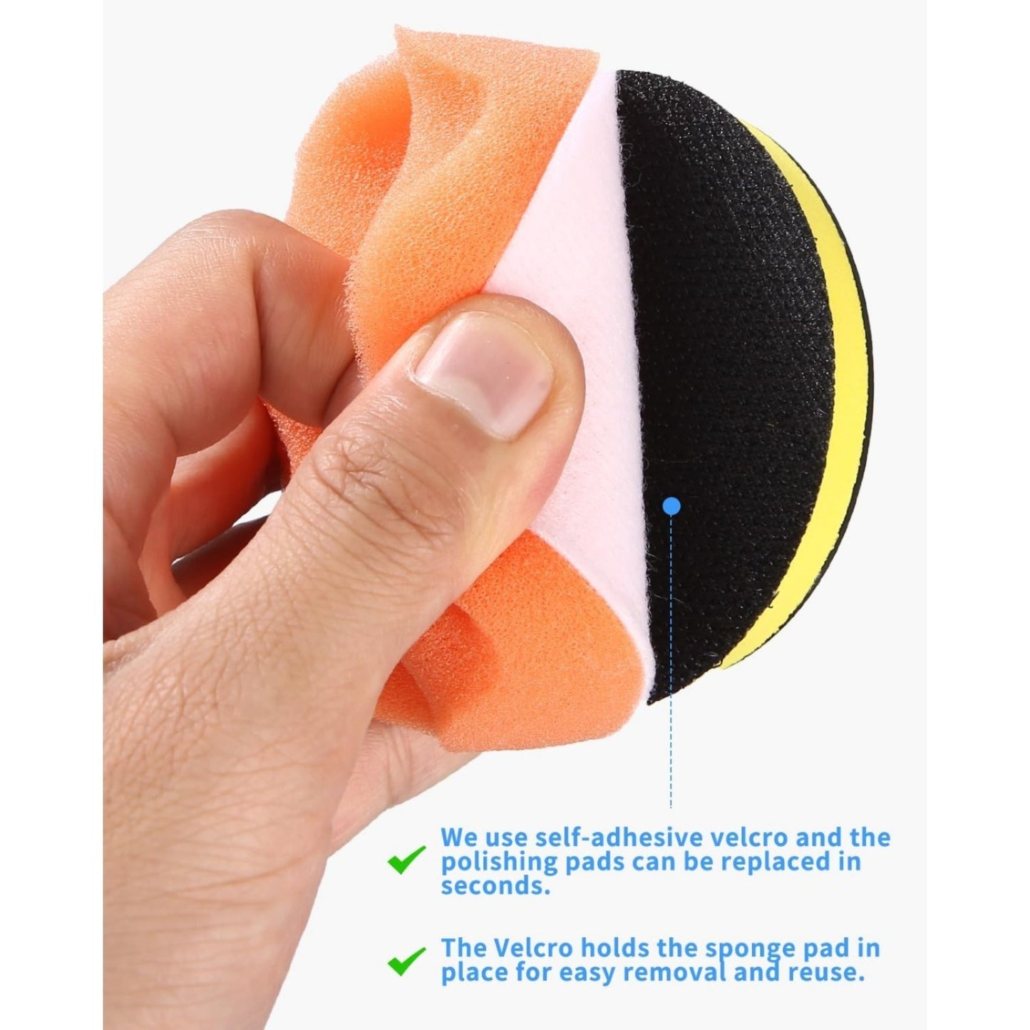 Sponge And Wool Wheel Polishing Set For Cars, Multi-piece Polishing Pad Set For Drill, Professional Car Care Set For Paint Polishing, Ideal For Polishers And DIYers