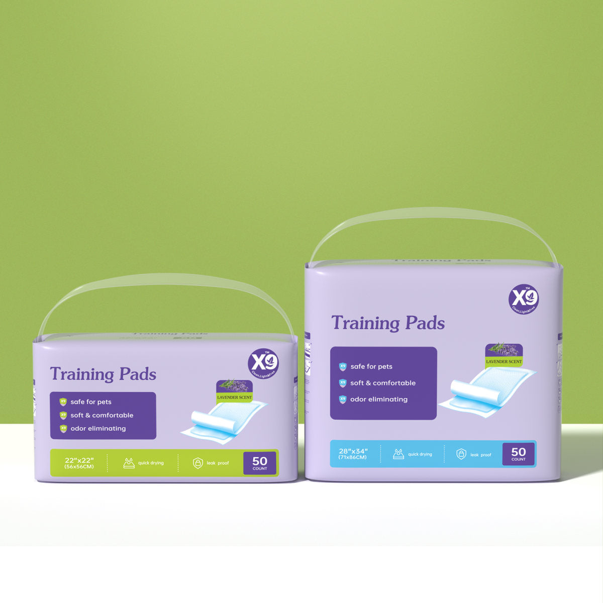 Lavender Scented Disposable Pet Training Pads