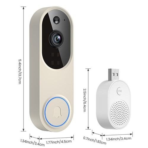 Smart Video Doorbell Wireless Remote Video Intercom