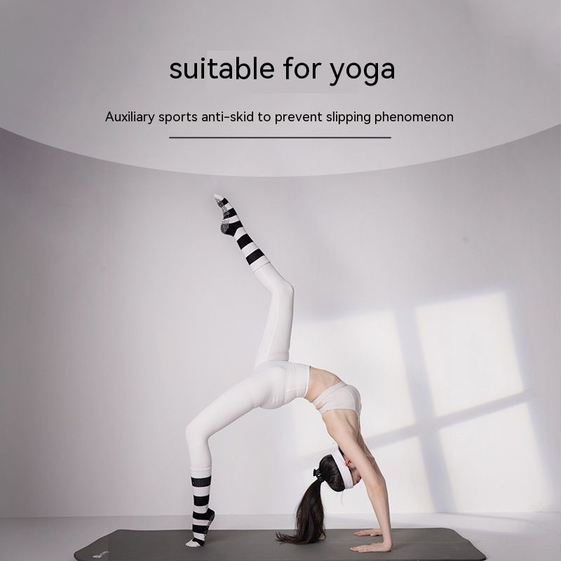 Long Tube Pilates Non-slip Yoga Non-slip Professional Female Pressure Sports Socks Dance