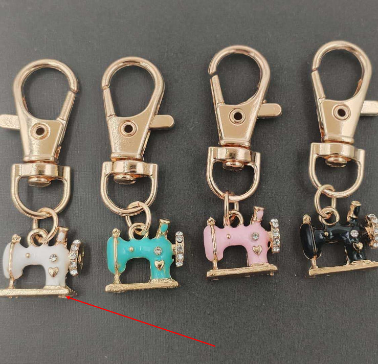 DIY Korean-style Jewelry Accessories K Gold Color Enamel Alloy Pendant