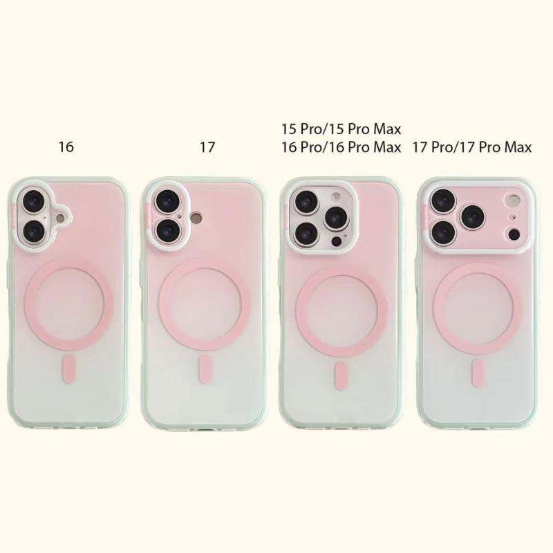 Magnetic 2-in-1 Double-layer Gradient Full-body Case With AI Button Compatibility