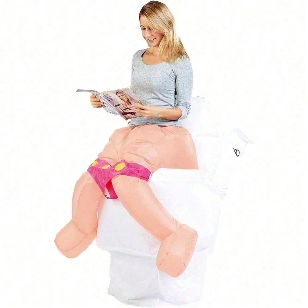 Perfect Valentine Gift Inflatable Costume For Adults With Pump Hilarious Blow Up Halloween Party Outfit, Group Costumes For Bachelorette Birthday Sporting Events, One Size Fits Most