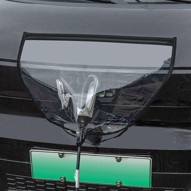 Car Charging Port Cover Waterproof EV Charger Rain Cover EV Charger Cover