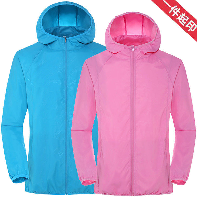 New Sun Protection Clothing Couple Outdoor Skin Clothing Women's UV Protection Sports Skin Windbreaker Sun Protection Clothes Men