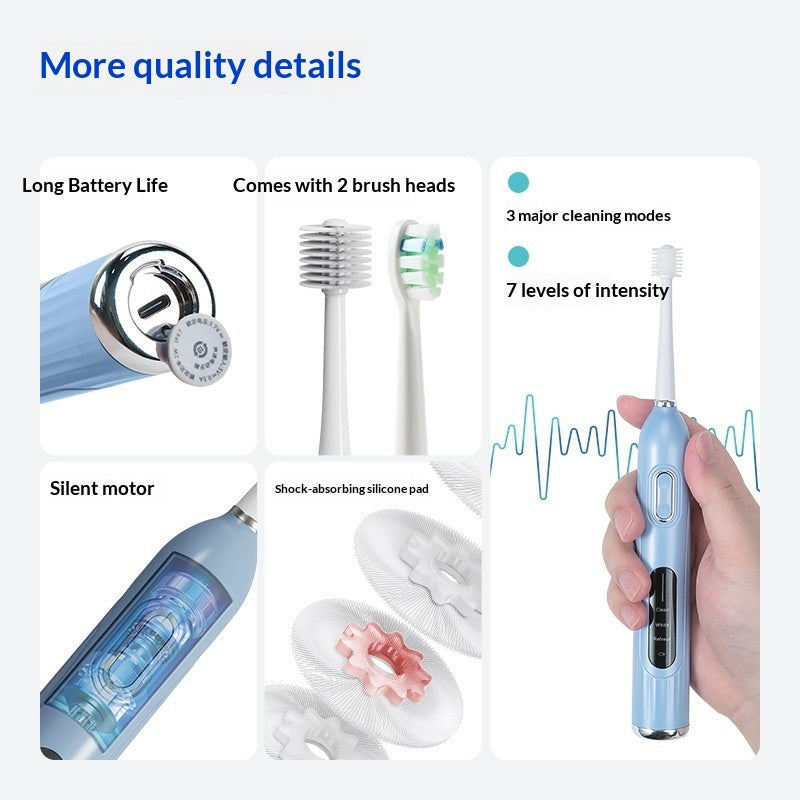 Household Smart Soft-bristle Electric Toothbrush