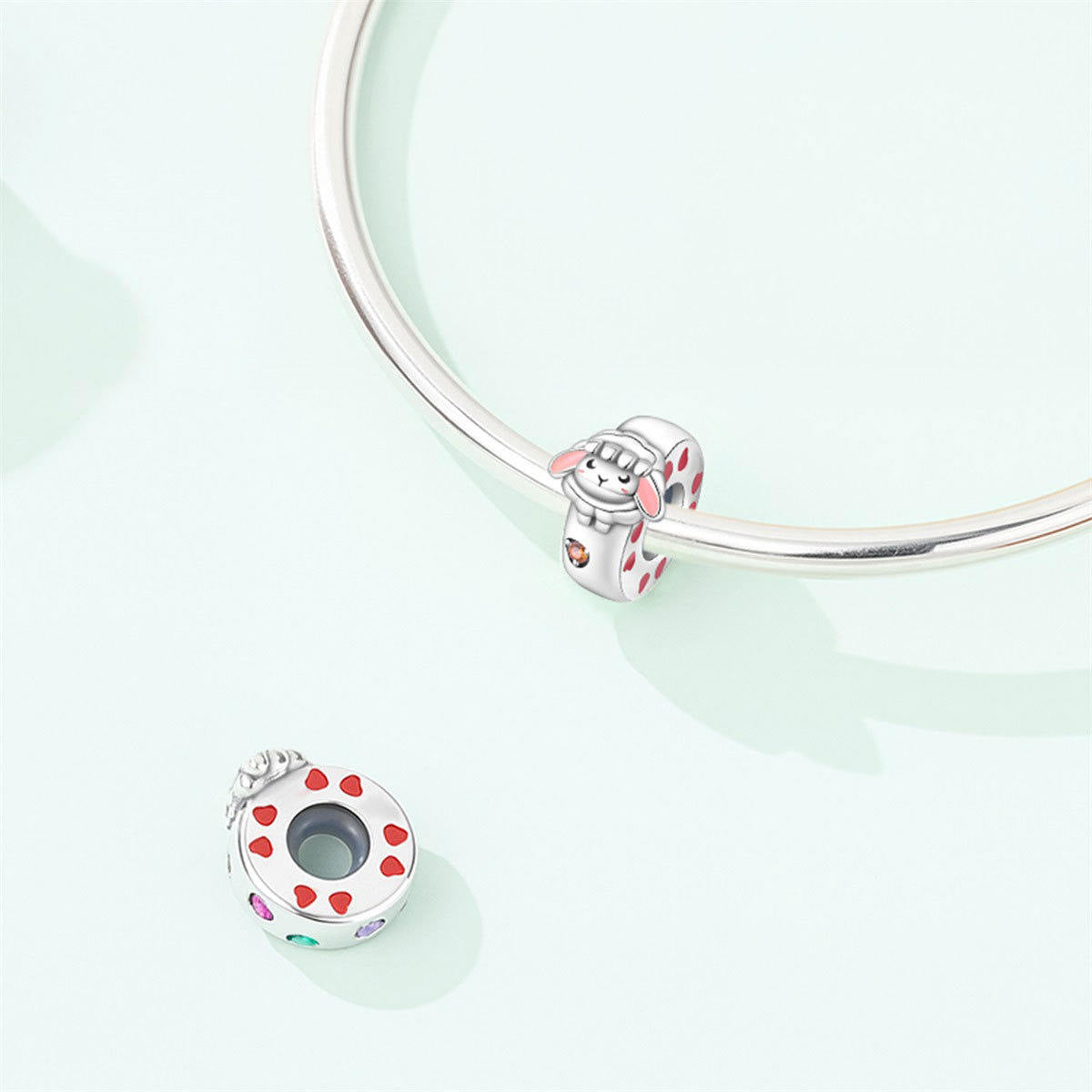 DIY Bracelet Accessories Lion Spacer Beads