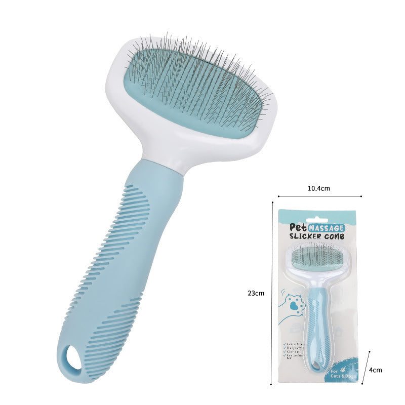 Cat Deshedding And Detangling Comb Dog Grooming And Cleaning Tool