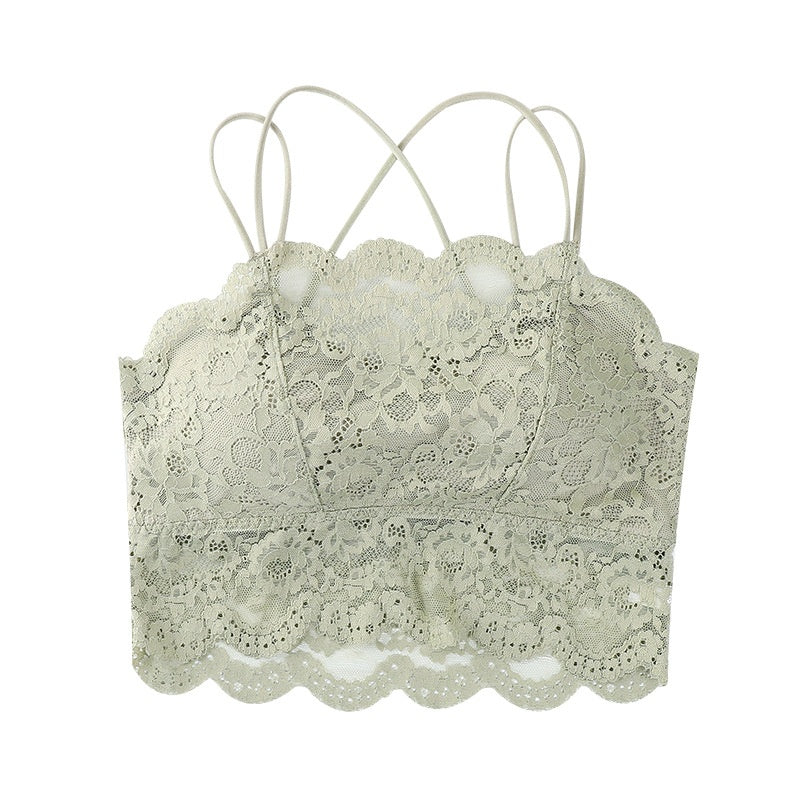 Summer Lace Tube Top Sexy Beauty Back Camisole