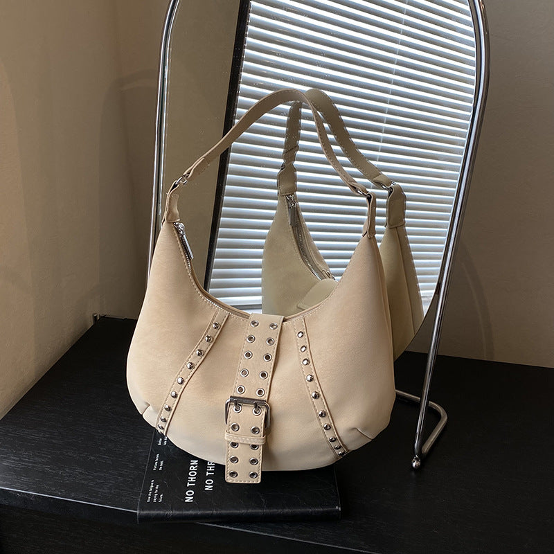 Office Worker Commute Fashion Shoulder Under-Arm Crossbody Dumpling Bag