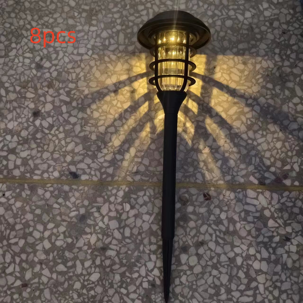 Solar-powered Lawn Stake Ligh Outdoor LEDPlastic