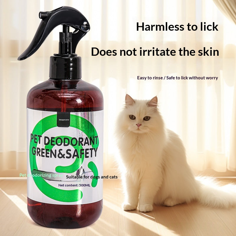 Pet Deodorizing Spray For Eliminating Odors