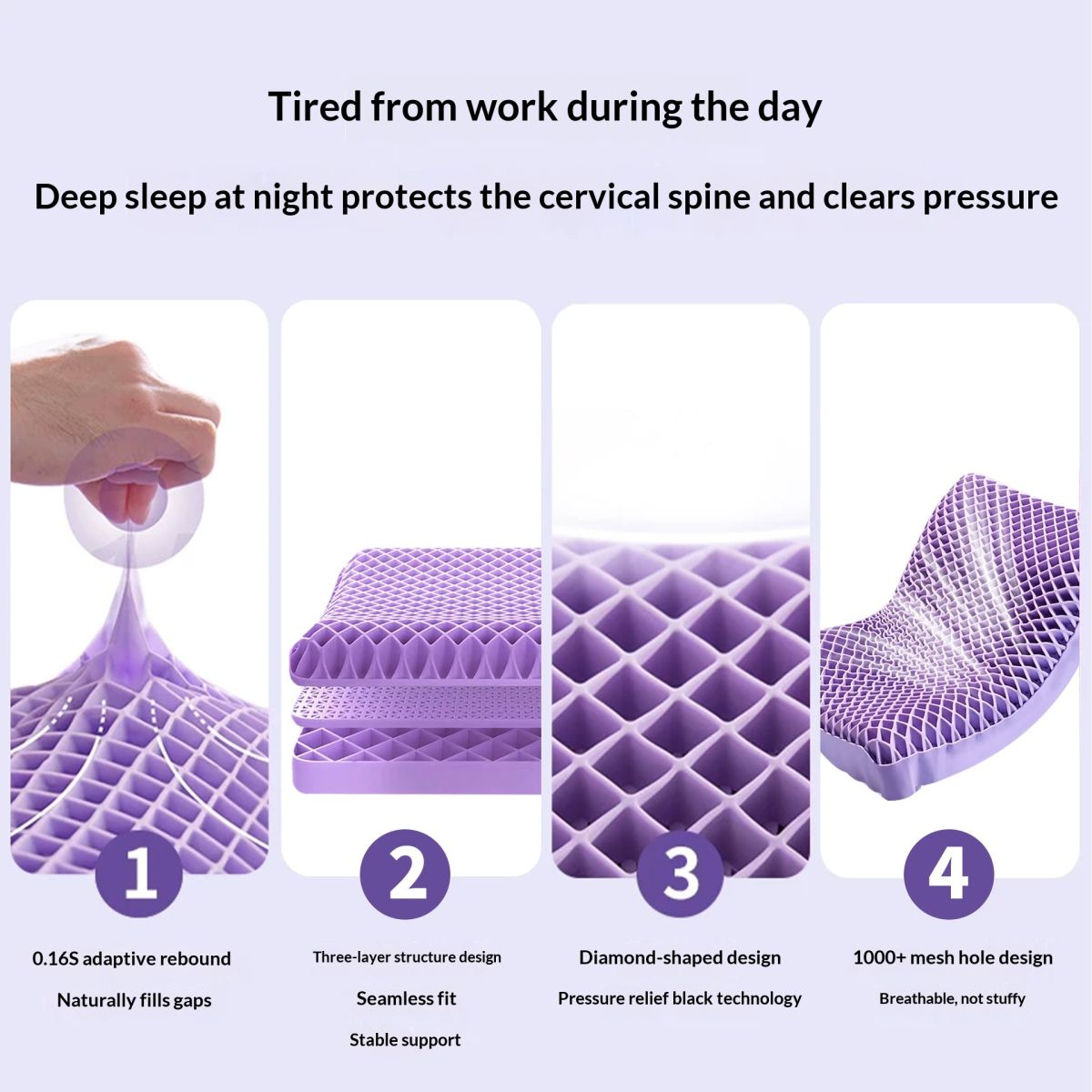 Deep-Sleep Neck-Care Pillow For Better Sleep
